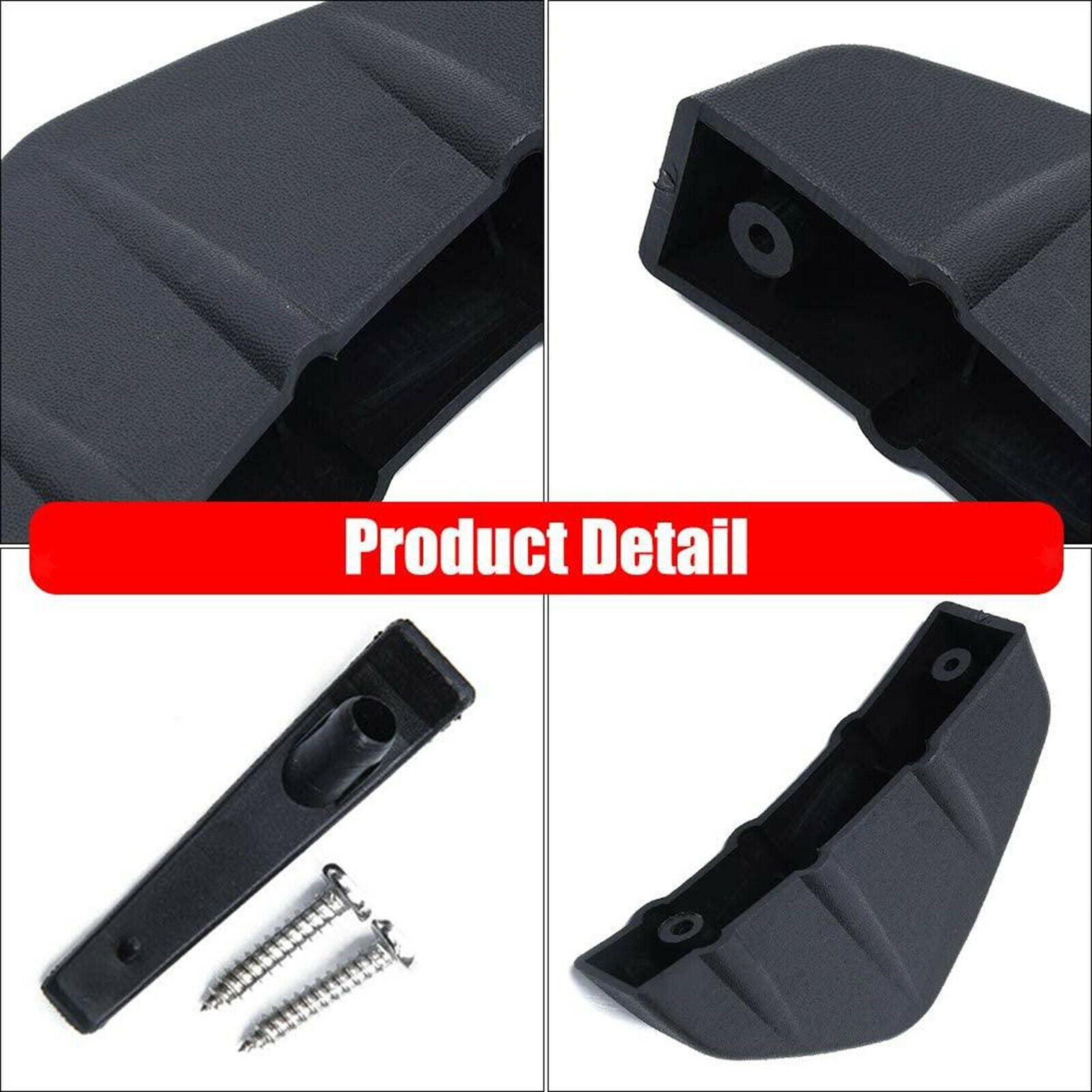 4Pieces Rear Bumper Diffuser SUV Auto Car Fender Skirt Lip Splitter Sturdy