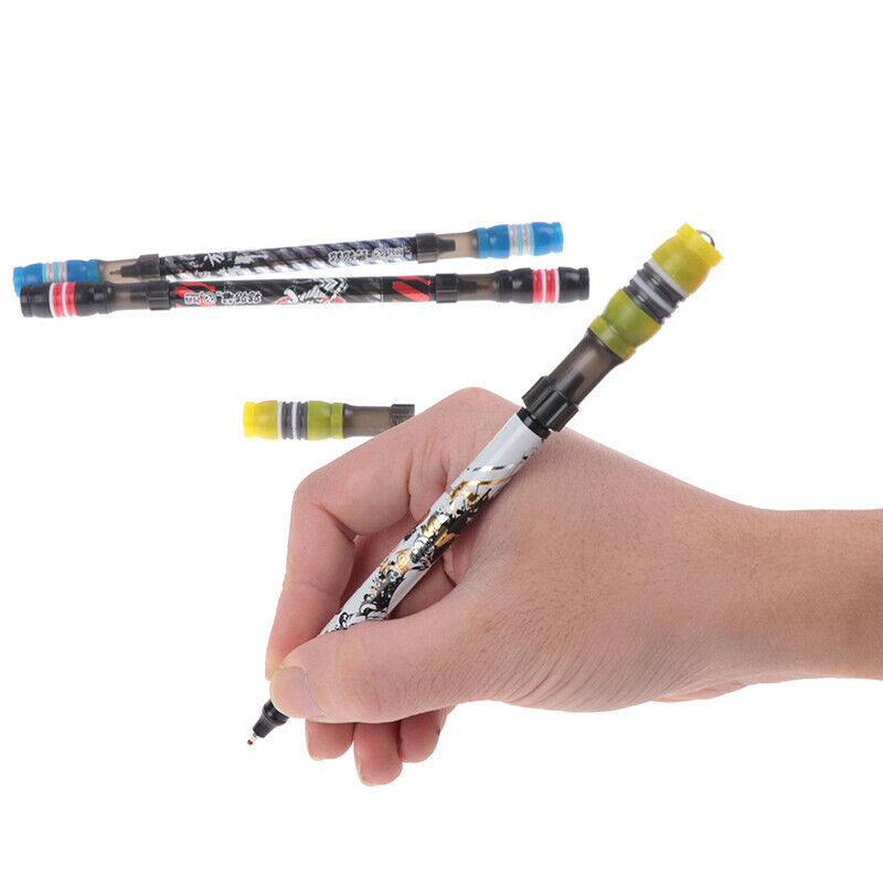 Ball Point Penspinning Non Slip Coated Spinning Pen Learning Office Suppli.l8