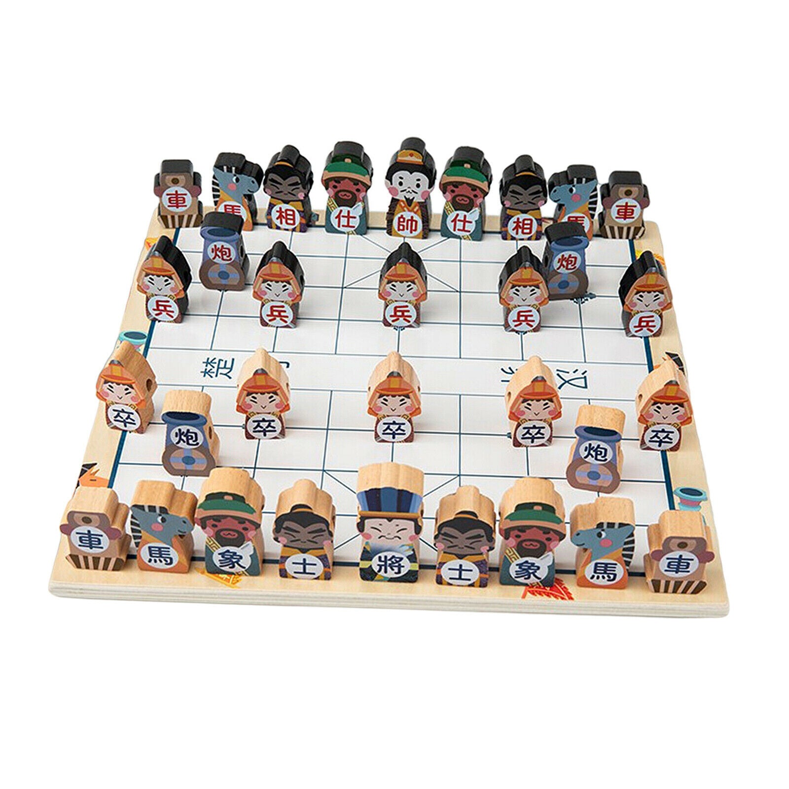 Traditional Chinese Chess Game Romance of The Three Kingdoms Chess Pieces King &