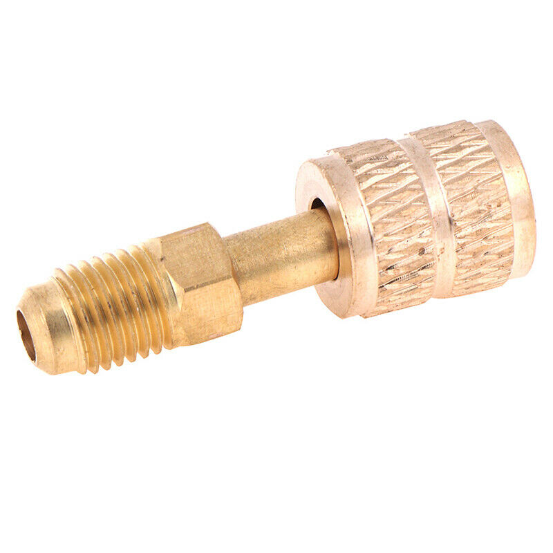 5/16" SAE Female to 1/4" Male for R410a R22 Gauge Hose Vacuum Pump Adapto.l8