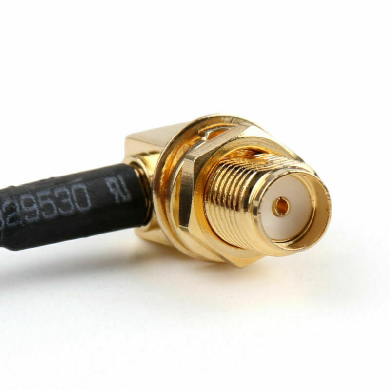 5PCS 15cm Cable SMA Male  To SMA Female Jack Right Angle RG316 Jump Pigtail BS5