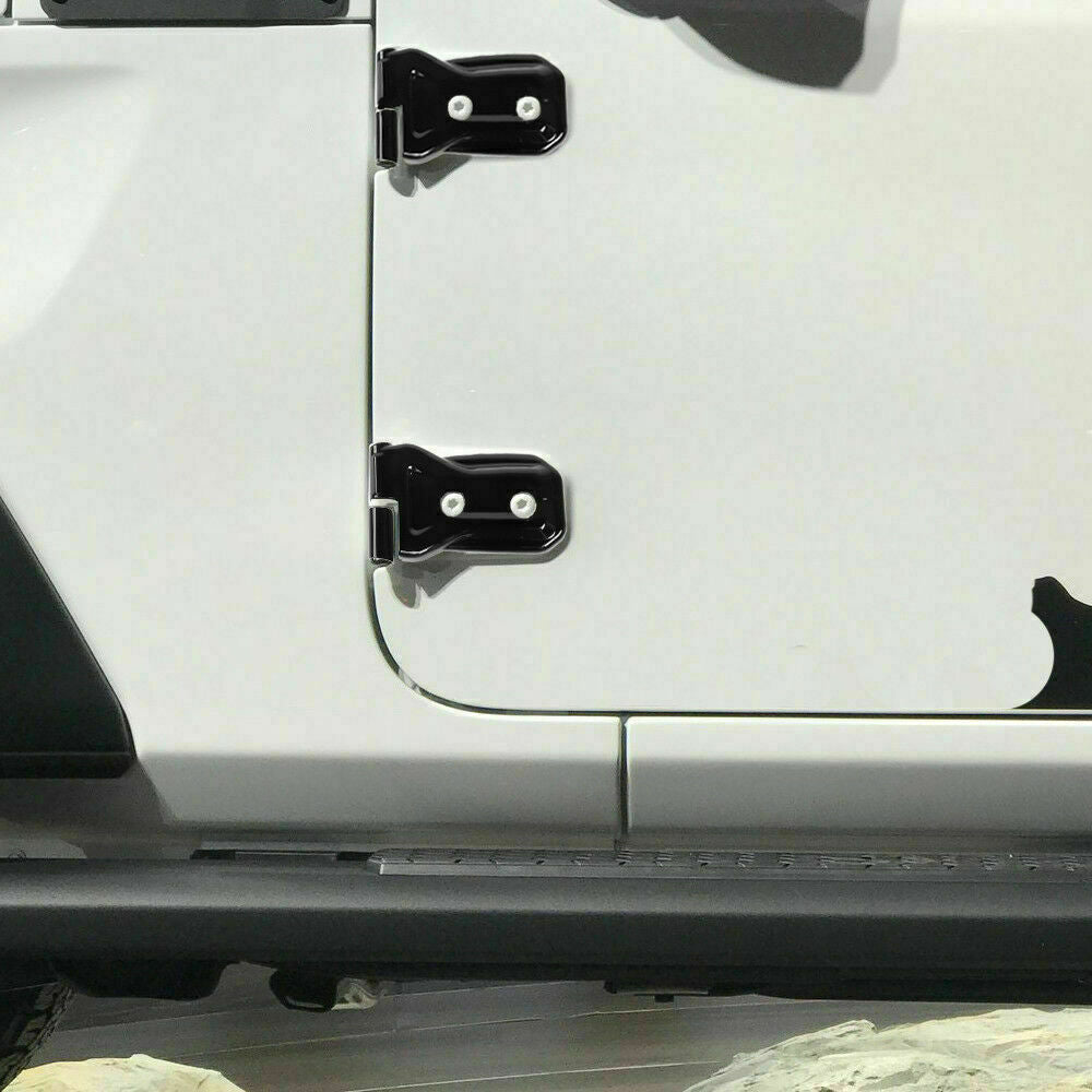 For Jeep Wrangler JL 2018-2021 Gladiator JT Door Hinge Cover Protector Trim Kit