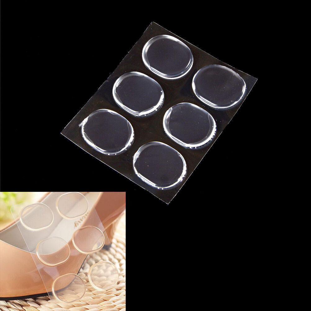 6Pcs Silicone Insoles Insert Anti Slip Gel Pads Forefoot Protector For Hee.l8