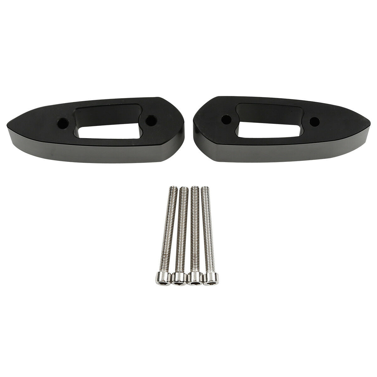Motorcycle Mirror Extenders Riser Spacers Extension For Yamaha YZF R3 R25 14-17