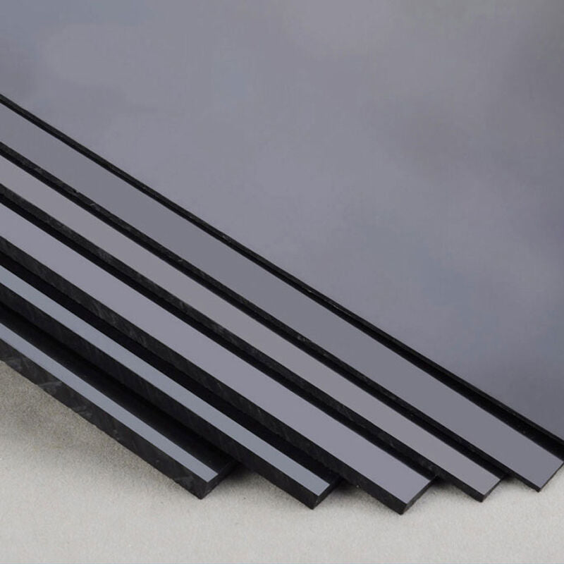 Black ABS Styrene Plastic Flat Sheet Plate 3mm x 200mm x 300mm
