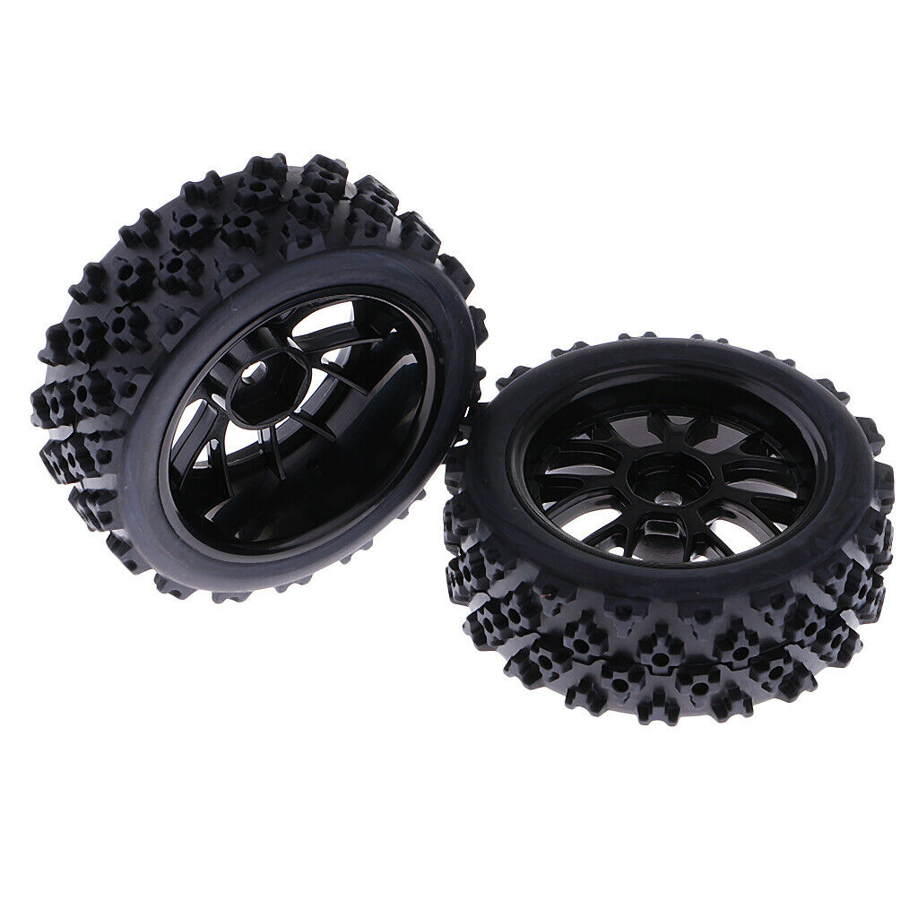 4 Pcs Racing Tyre Tires Wheel Rim for HSP HPI 1/10 RC Car Rock Crawler Parts
