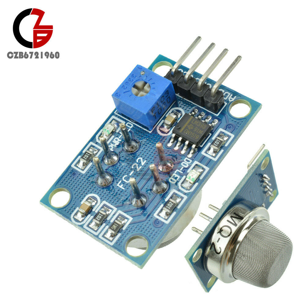 MQ2 Gas Sensor Module Smoke Butane Methane Detection For Arduino New