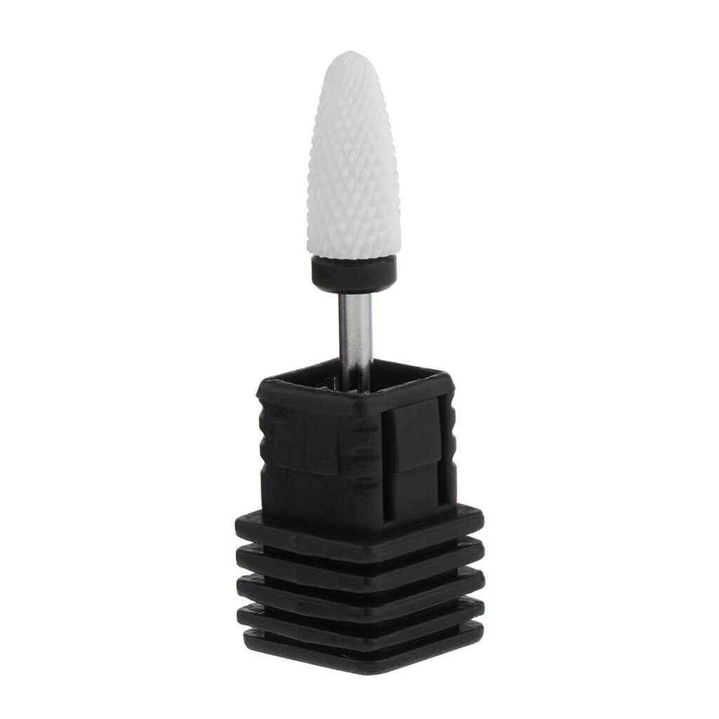 Ceramic Nail Art Polishing Head Electric Drill Bit Grinding Manicure Tool TC034