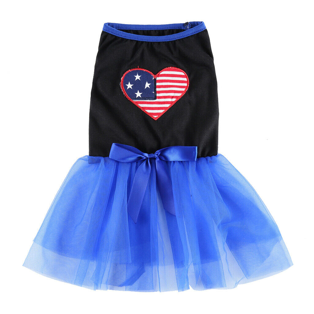 2 lot Dogs Cool Fashion Dress Female Dogs New Year Party Apparel For Puppy