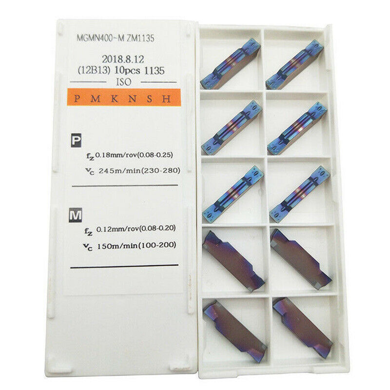 HRC65° high hardness MGMN400-M 4mm width Carbide Inserts For MGEHR