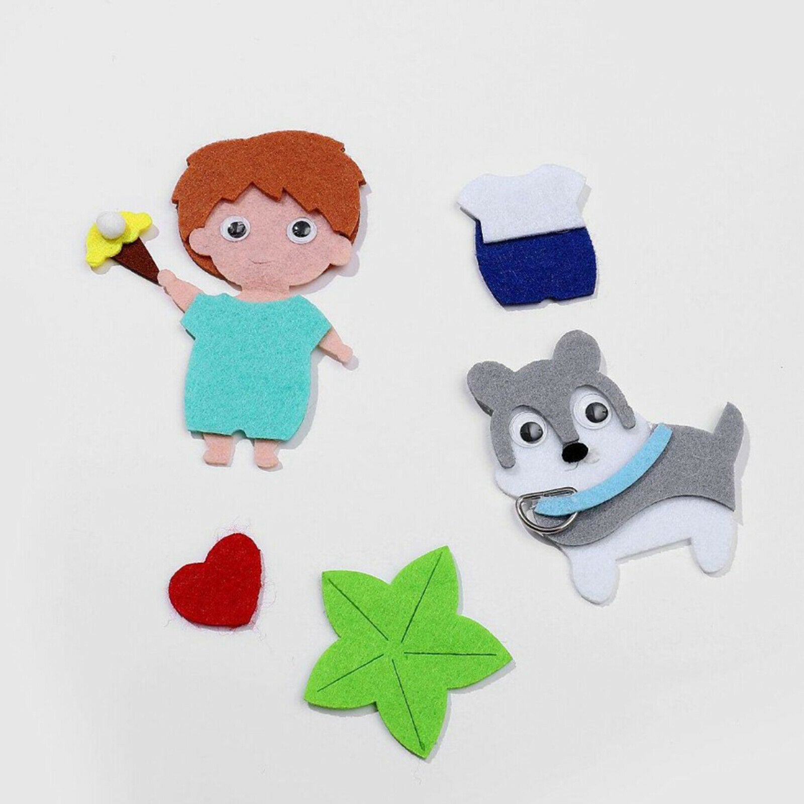 Felt Quiet Books   Soft Baby Book Touch and Feel Cloth Book Sensory Book
