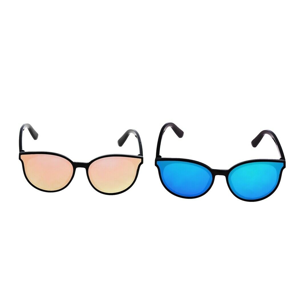 2x Cute Kids Holiday Shades Sunglasses UV400 Eyewear For Boys Girls Birthday