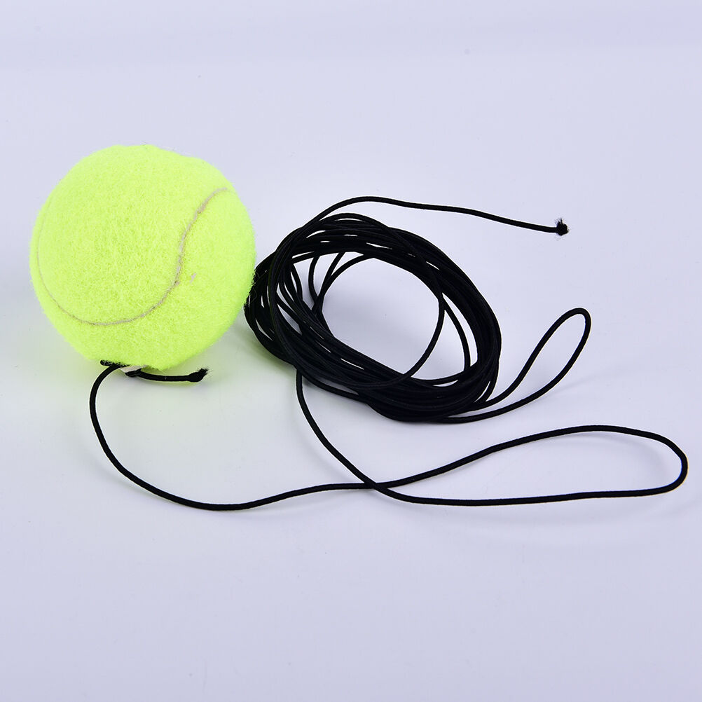 Drill Exercise Resiliency Tennis Balls Trainer With String Replacement Rub.l8
