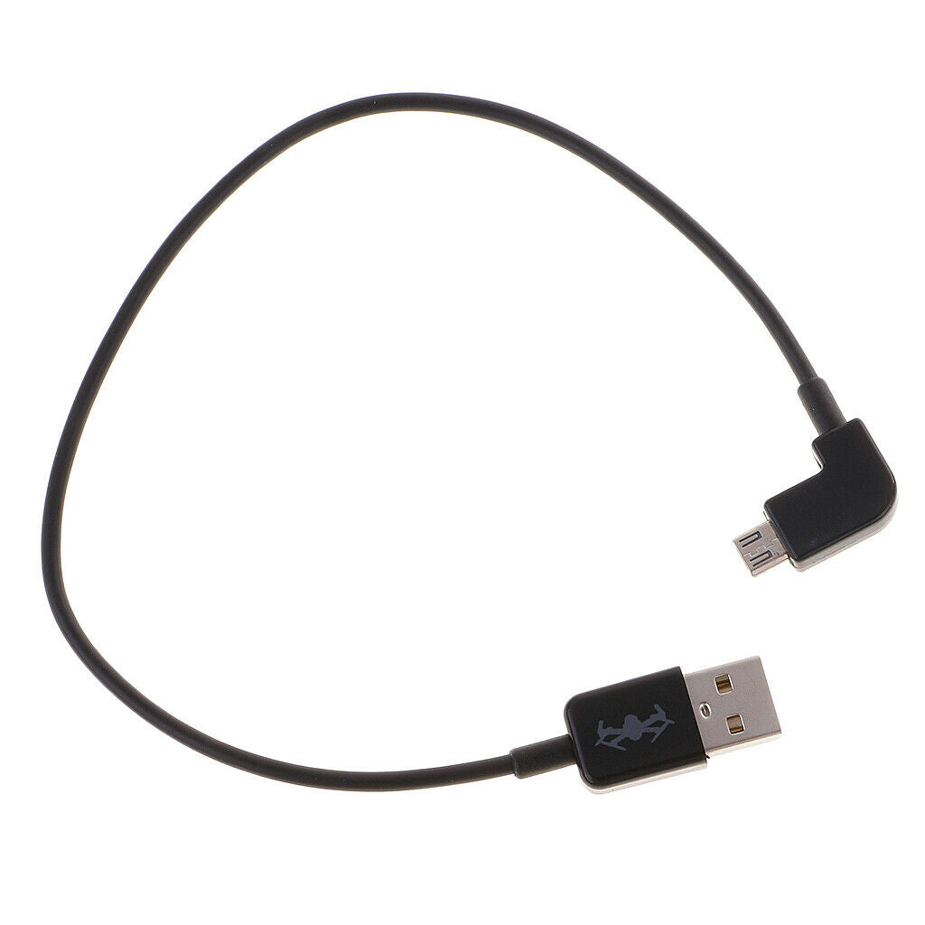 2 Pieces 30cm Micro USB RC Connector Cable to Smartphone Tablet for DJI Mavic