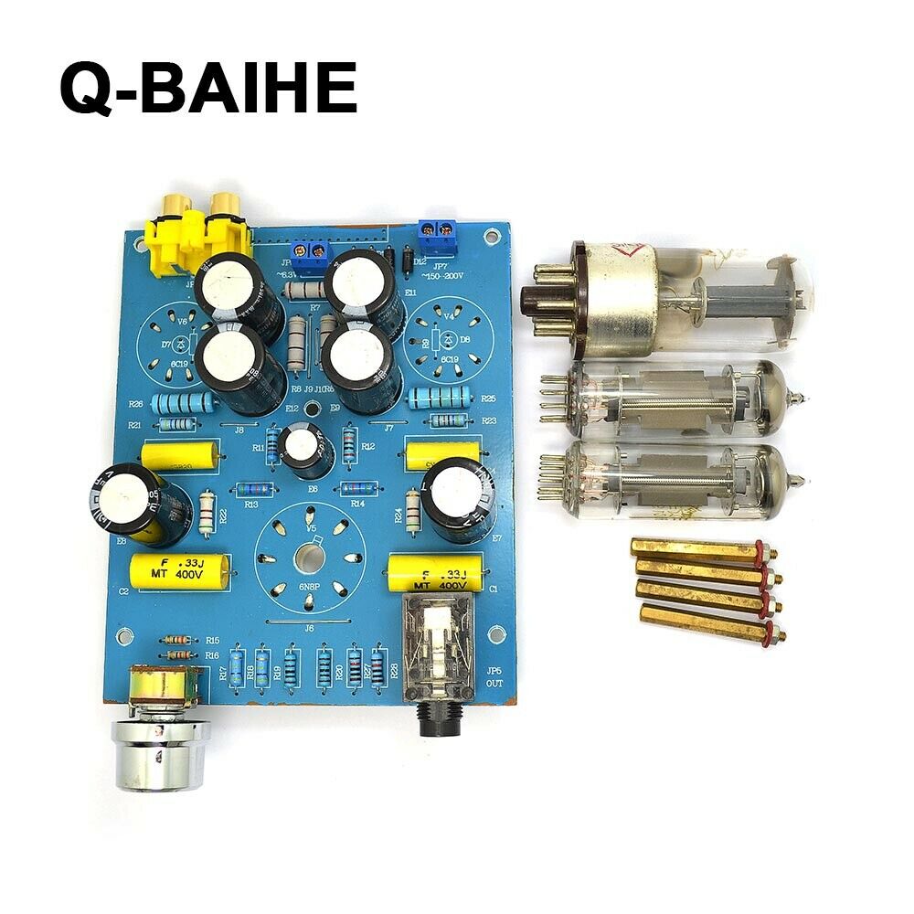 6N9P+6C19 Class A headphone preamplifier board JJ-3