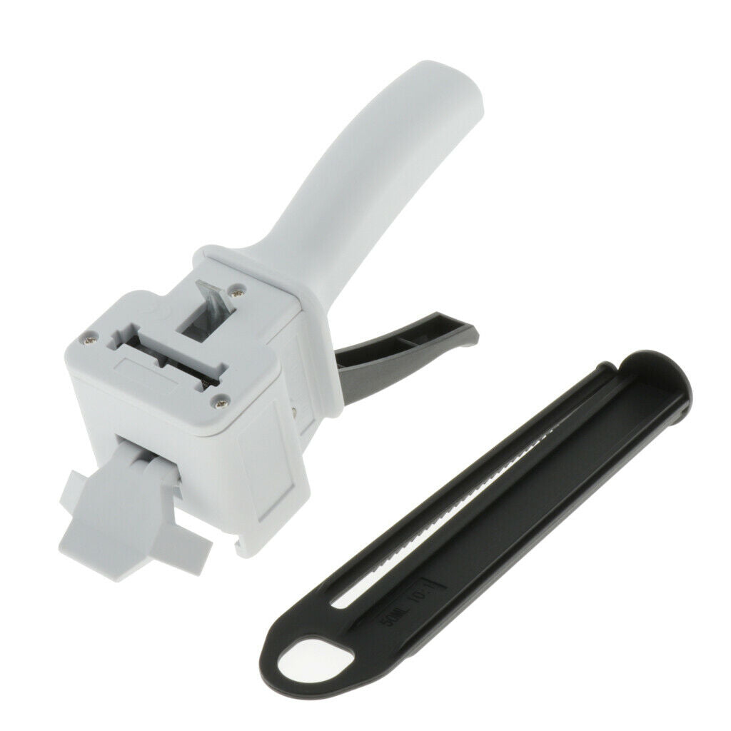 Plastic Industrial Manual Syringe Gun Dispenser Liquid Glue Gun 10:1