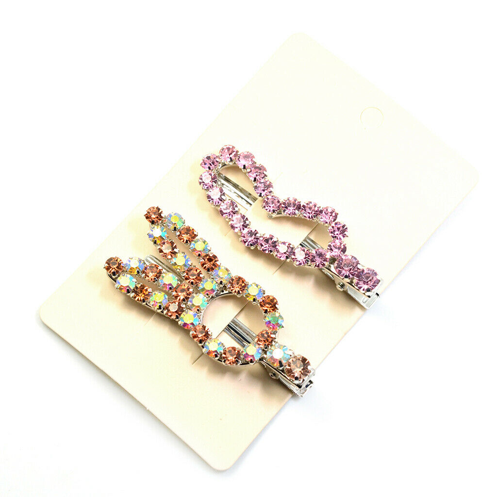 100x Lot Diamante Claw Sew On Rhinestones Embellishments for DIY Crafts 6mm