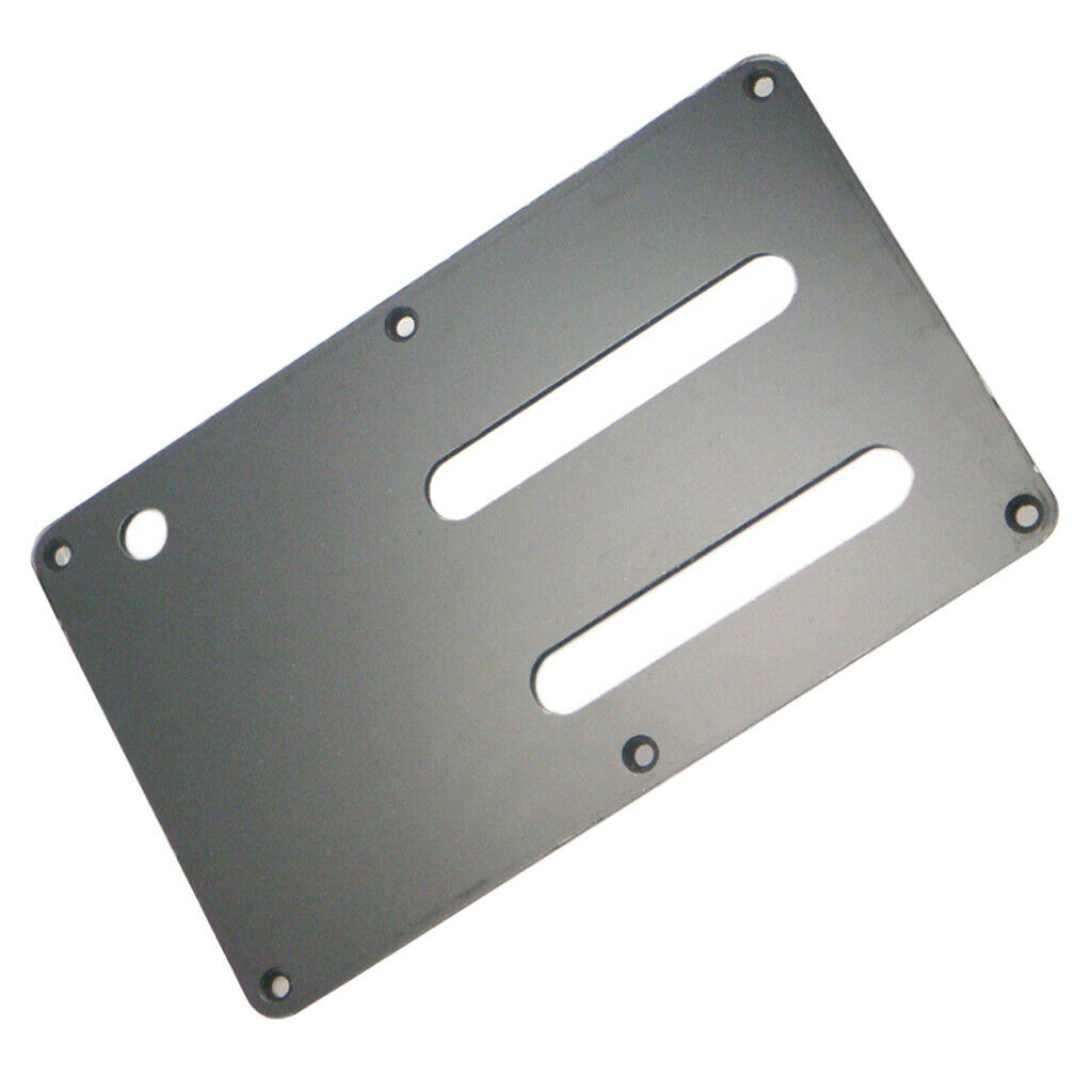 Black Guitar Backplate Backside Cavity Cover Protector for Electric Guitar