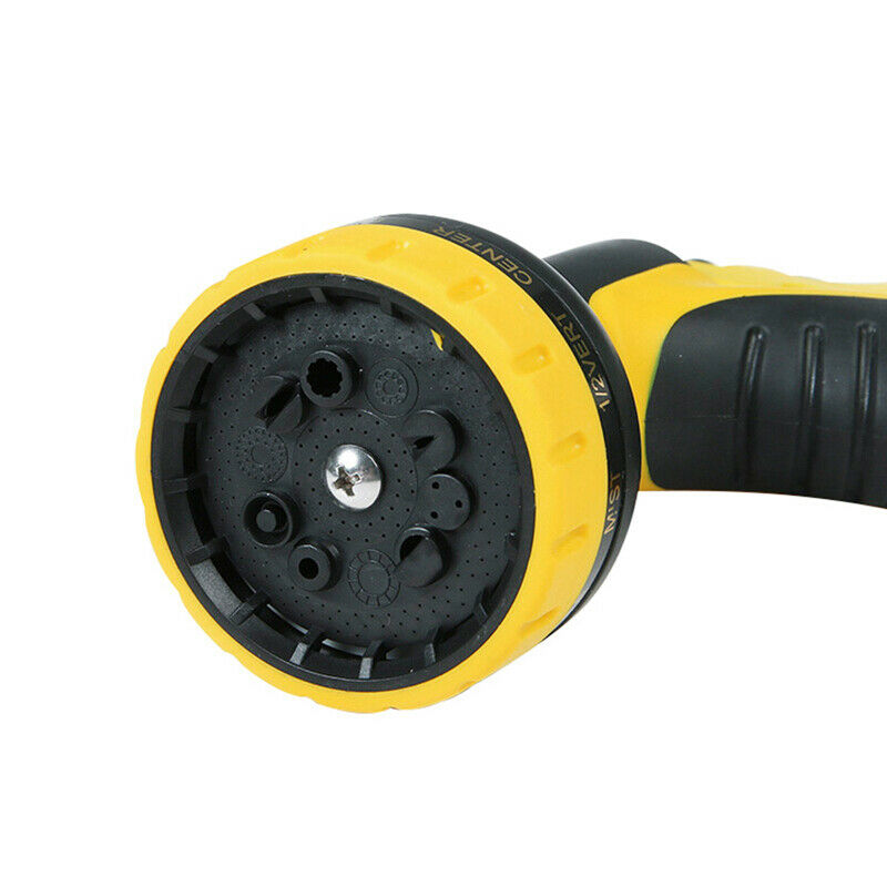 Garden Watering Spray Gun Head 10mode Water Sprayer Pressure CarWash Hose No DF
