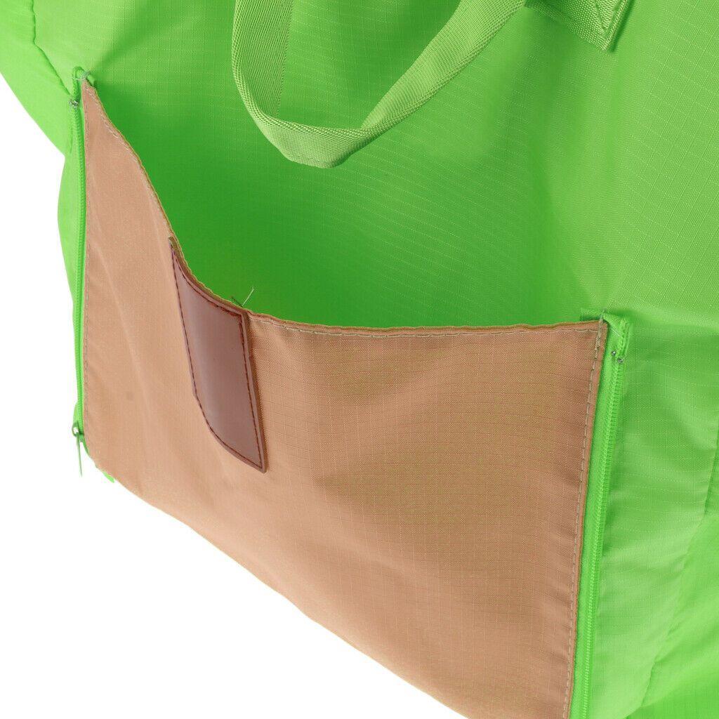 Lightweight Tote Bag Shoulder Bag for Gym Hiking Picnic Travel Beach Green