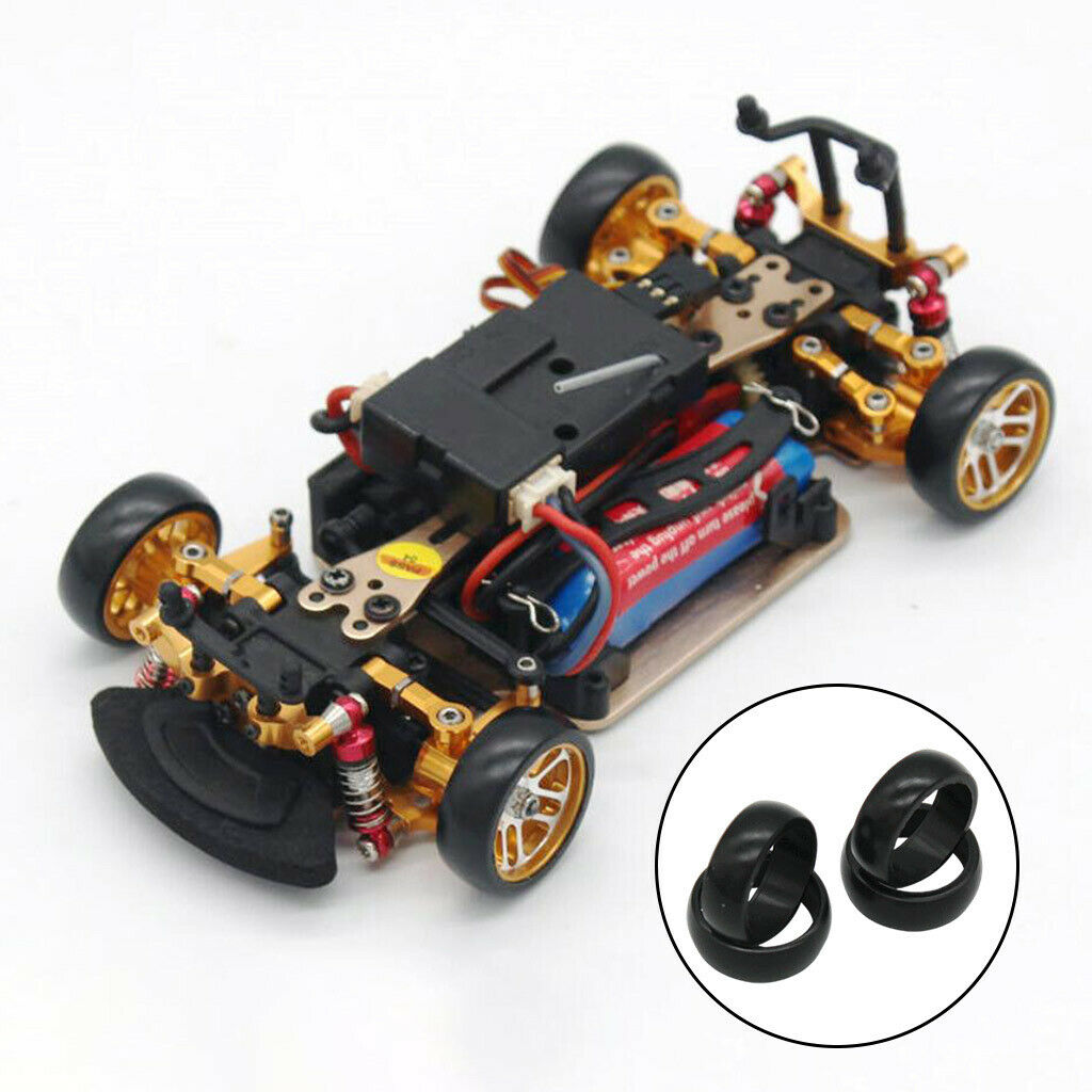 4X RC Drift Tire Fit for WLtoys K989 K979 K999 mini-q 1:28 RC Hobby Car