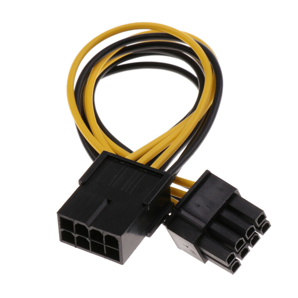 Pci E 8 pin to 8 pin (6 + 2 pin / 8 pin) extension cable Pci E