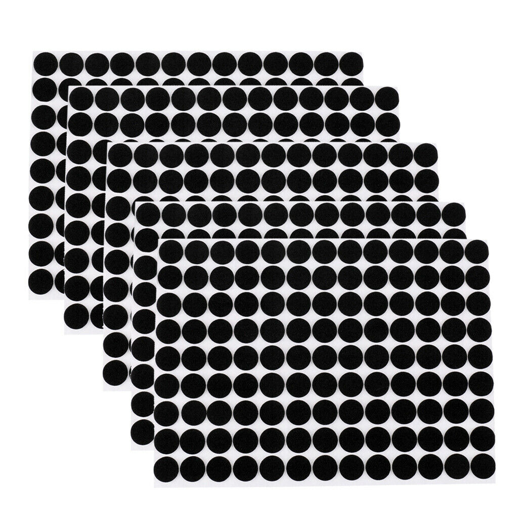 5 Sheets Self Adhesive Rubber Pad Table Chair Legs Pad Mat Floor Protector