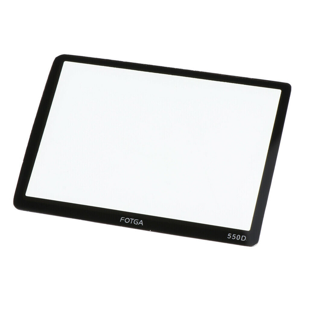 Anti-scratch DSLR LCD Screen Tempered Glass Protector For Canon 550D