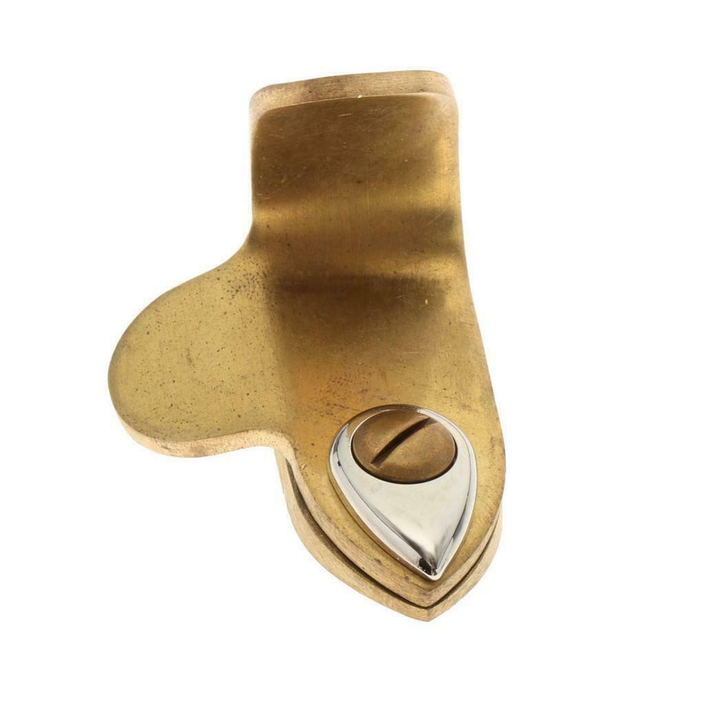 Sax Saxophone Thumb Hook Finger Protector Metal Instrument Accessory Golden