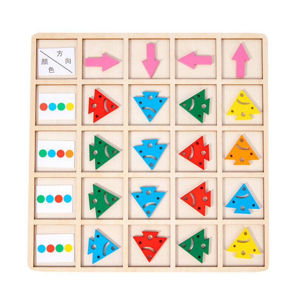 Matching Game Toys Brain Teaser Children Learning Fine Motor Skill Gift