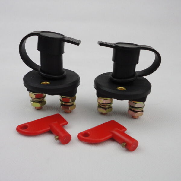 2xAuto Car Truck Battery Terminal Disconnect Kill Cut Off Power Switch 400 AMPS