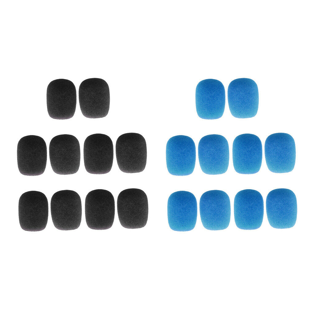 Finest 20pcs/Pack Mic Sponge Windshield Windscreens Wind Muff for Clip-on