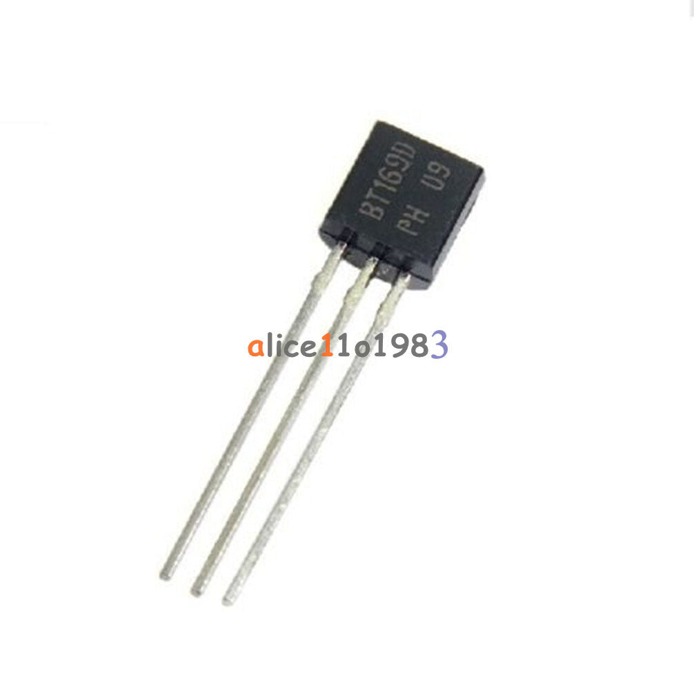 20PCS Unidirectional thyristor BT169D BT169 Logic Level TO-92 400V 0.8A top