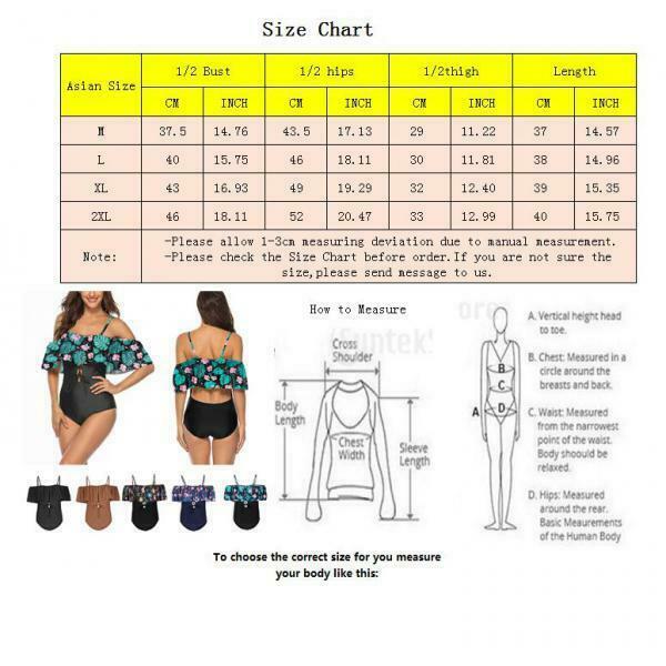 Monokini Swimsuits for Women L Flamingo