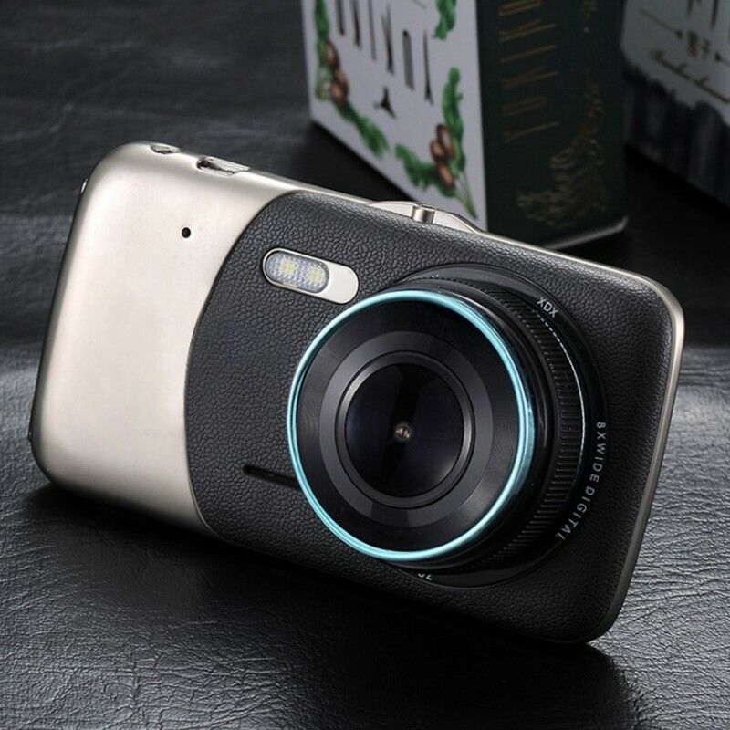 4" 1080P FHD 170Â° WDR Car DVR Dual Lens Dash Cam Camera Video Recorder Camcorder