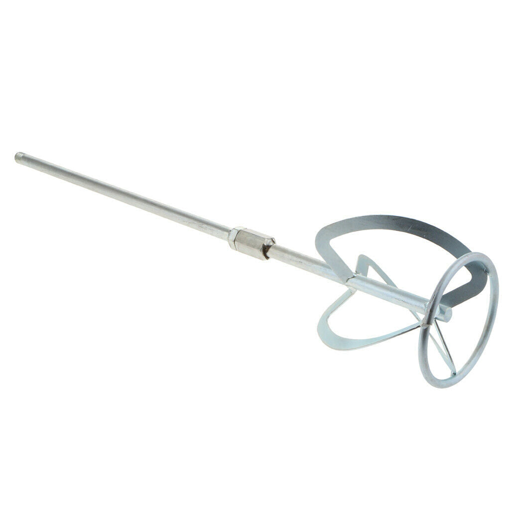 Paint Cement Plaster Adhesive Spiral Mixer Stirrer Paddle Rod For Drill