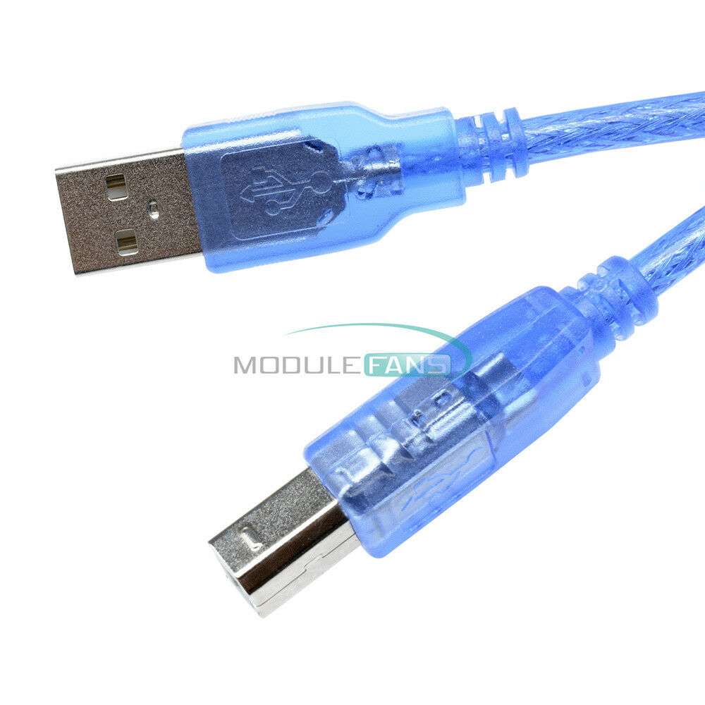 USB 2.0 A Male to Type B Plug Cable For Computer/Printer/Fax Lead 30CM
