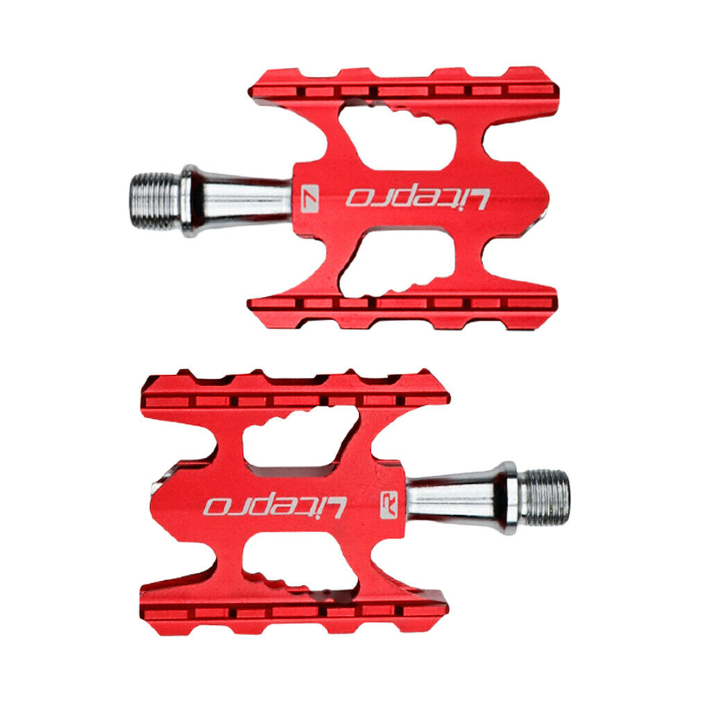 Road Bicycle Pedals Non-slip Hollow Design Mountain Bicycle Pedal Sets