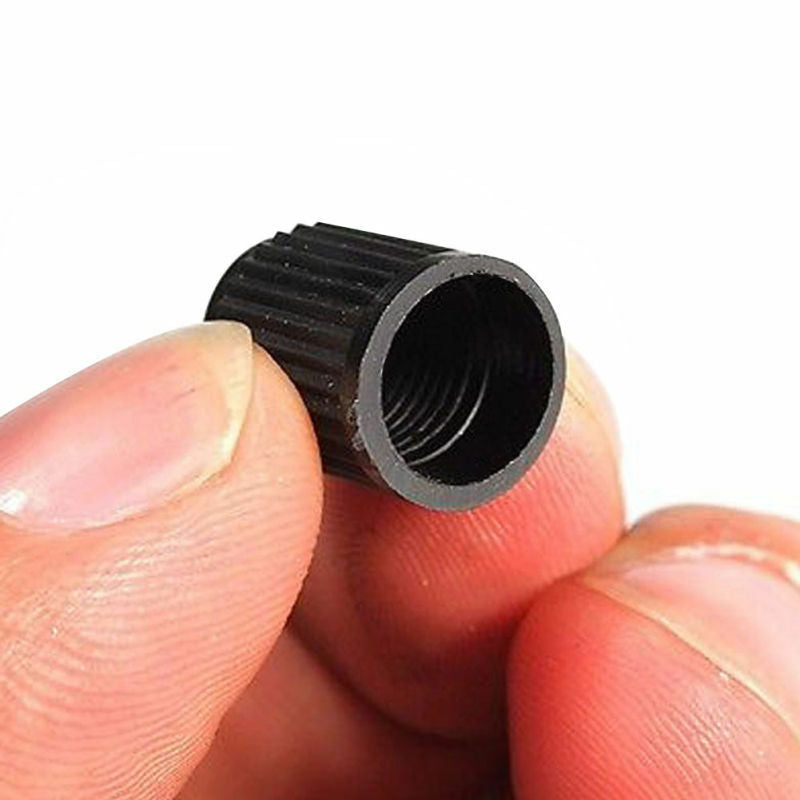 Practical 100x Plastic Auto Car Bike Motorcycle Truck wheel Tire Valve Stem Caps