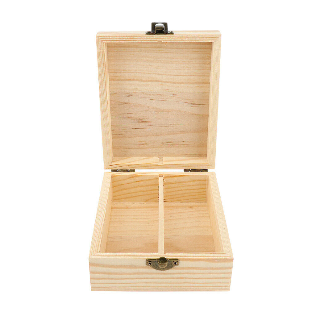 Natural Wood Essential Oil Storage Box Display Carry Case Organizer Holder