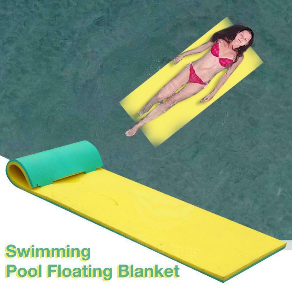 Pool Float Mat Lake Pad Mattress Water Sports Mattress Cushion Game Floater