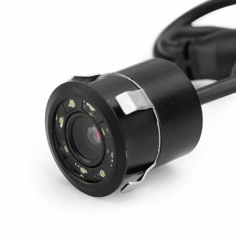 170°Auto Reverse Backup Camera Parking CDD CMOS Night View 8LED Universal