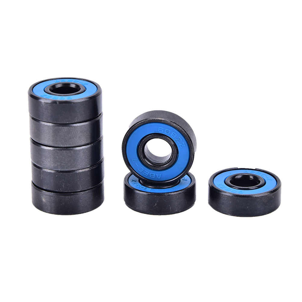 8pcs/set 608RS skate skateboard steel integrated spacer bearings fi.l8