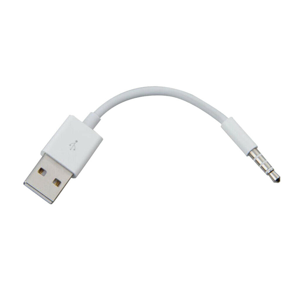 3.5mm Male Audio AUX   Plug to USB 2.0 Male M/M Data Charging Adapter Cable