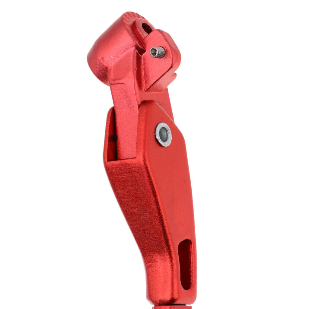Adjustable Mountain Road Bicycle Rear Kickstand Bike Side Kick Stand  Red