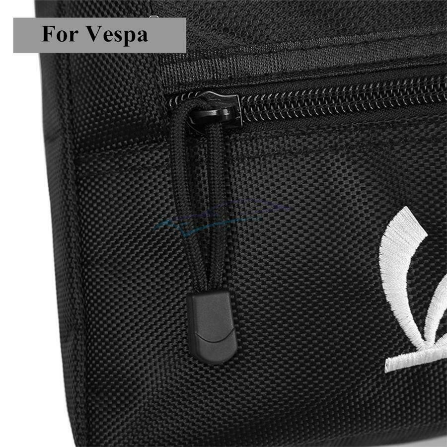 1 Piece Nylon Black Motorcycle Rear Seat Box Tool Storage Bag For Vespa Models