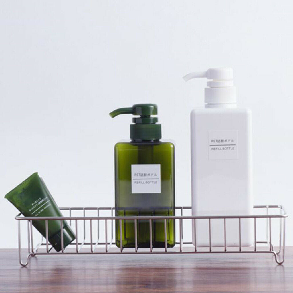 3 Pieces Liquid 100ml 450ml 280ml Foaming Soap Dispenser PET for Shampoo