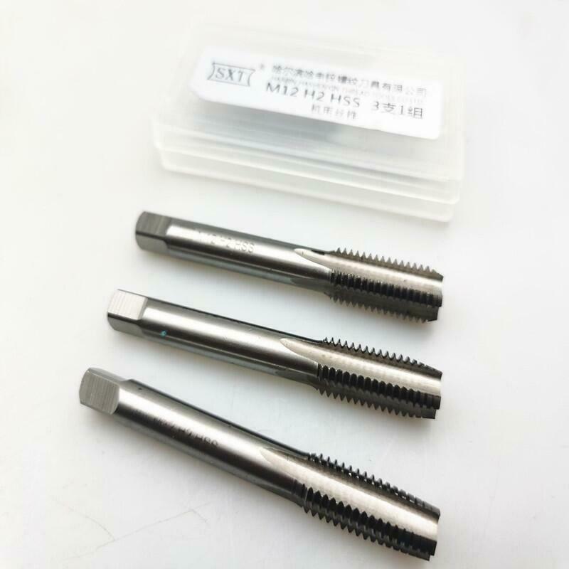 2pcs HSS M8x1. 25mm Tap Right Hand HSS thread