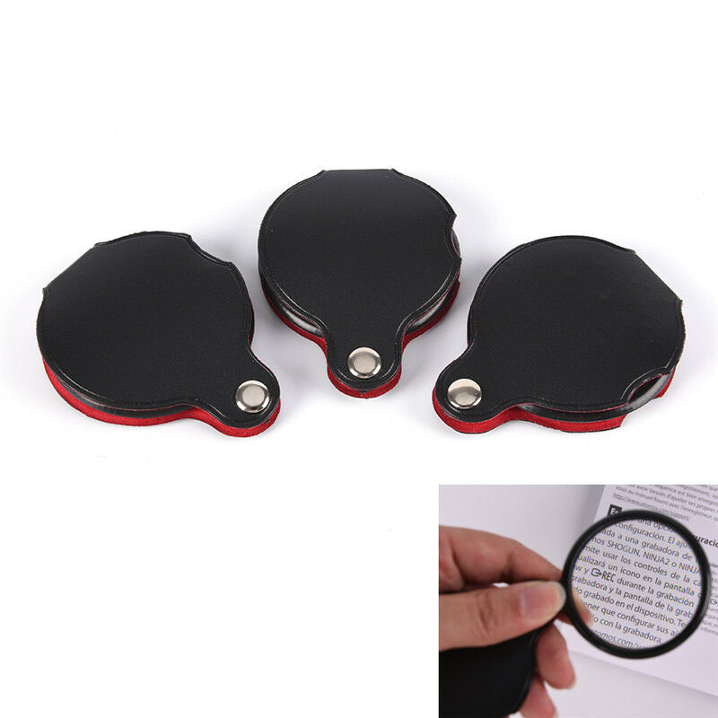 Folding 10X Mini Pocket Jewelry Magnifier Magnifying Eye Glass Loupe Lens A+  DD