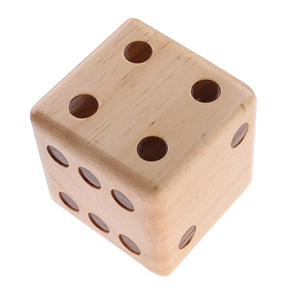 Large Dot Dice 6 Pips Jumbo Outdoor Lawn Game Party Activity Game Dice 3.5